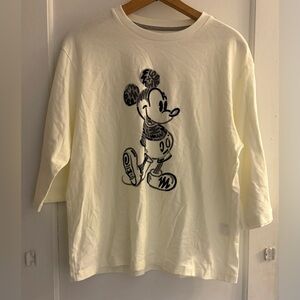 Rare Vintage UNIQLO UT Disney Mickey Mouse T Shirt 2010s NWT Large